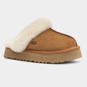Ugg BRAND NEW Women's Disquette Platform Slipper Chestnut 7 SOLD OUT EVERYWHERE